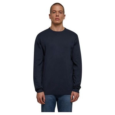 блуза,мъжки,пуловери,urban,classics,knitted,crewneck,sweater,navy,(blue)