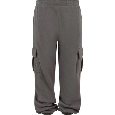 анцуг,детски,панталони,urban,classics,light,terry,wide,cargo,sweat,pants,asphalt,(grey)