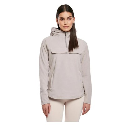 суичър,дамски,блузи,urban,classics,polar,fleece,pull,over,hoodie,grey,(warm,grey)