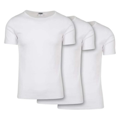тениска,мъжки,тениски,дамски,тениски,urban,classics,seamless,short,sleeve,t,shirt,3,units,white,(white)