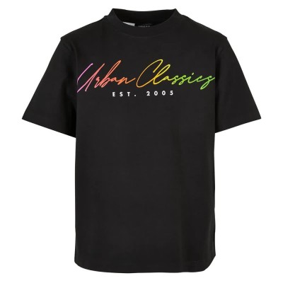тениска,детски,тениски,urban,classics,script,logo,short,sleeve,t,shirt,black