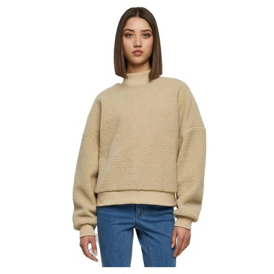 блуза,дамски,пуловери,дамски,плетени,дрехи,urban,classics,sherpa,sweater,beige