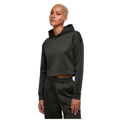 суичър,дамски,блузи,urban,classics,short,scuba,hoodie,black