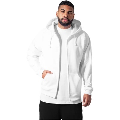 блуза,мъжки,пуловери,urban,classics,tb014c,full,zip,sweatshirt,white