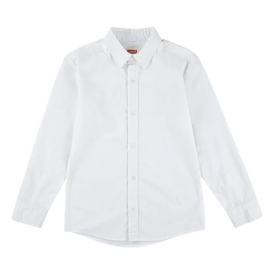 риза,с,дълъг,ръкав,детски,ризи,levi's®,battery,housemark,long,sleeve,shirt,white