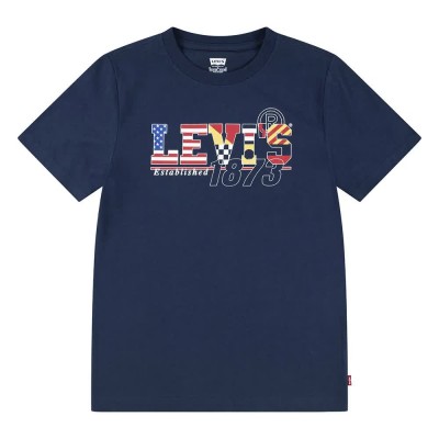 тениска,детски,тениски,levi´s,®,cast,off,short,sleeve,t,shirt,blue,(dress,blues)