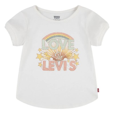 тениска,детски,тениски,levi´s,®,cuff,short,sleeve,t,shirt,white,(gardenia)