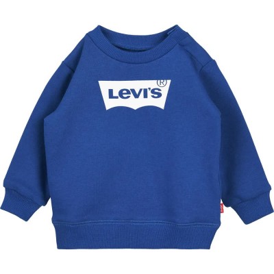 блуза,детски,блузи,levi´s,®,french,terry,batwing,sweatshirt,blue,white,1,(blue)