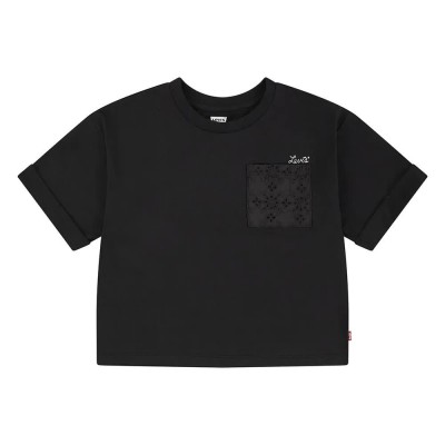 тениска,детски,тениски,levi´s,®,roll,cuff,meet,and,greet,short,sleeve,t,shirt,black