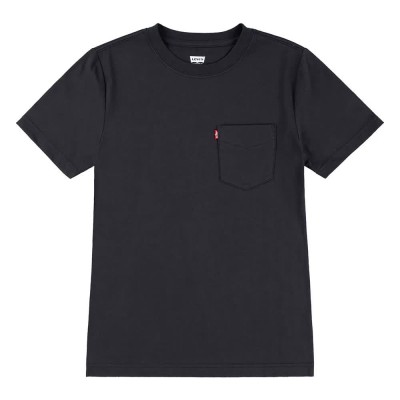 тениска,детски,тениски,levi´s,®,sunset,pocket,short,sleeve,t,shirt,jet,black,(black)