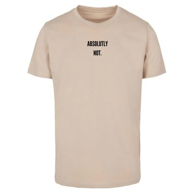 тениска,мъжки,тениски,mister,tee,absolutely,not,short,sleeve,t,shirt,beige,(sand)