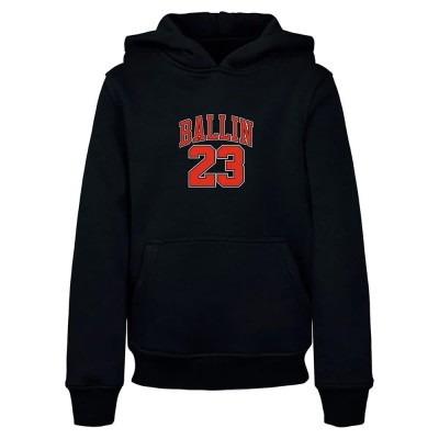 суичър,детски,блузи,mister,tee,ballin,23,hoodie,black