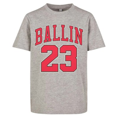 тениска,детски,тениски,mister,tee,ballin,23,short,sleeve,t,shirt,grey,(heather,grey)