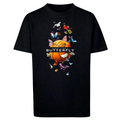 тениска,детски,тениски,mister,tee,butterfly,baller,short,sleeve,t,shirt,black,(black)