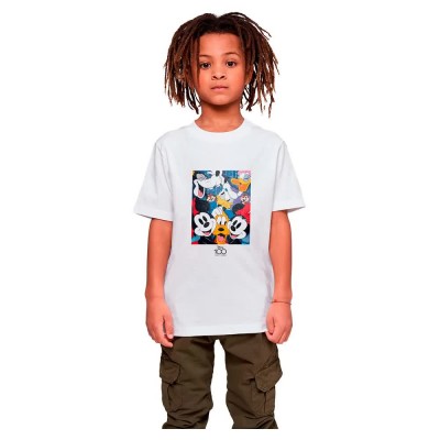 тениска,детски,тениски,mister,tee,disney,100,mickey,&,friends,short,sleeve,t,shirt,white