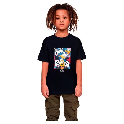 тениска,детски,тениски,mister,tee,disney,100,mickey,&,friends,short,sleeve,t,shirt,black,(black)