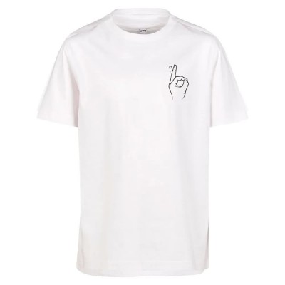 тениска,детски,тениски,mister,tee,easy,sign,short,sleeve,t,shirt,white