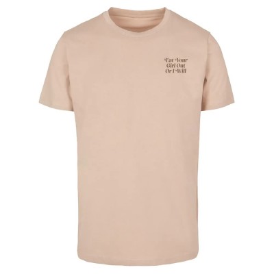 детска,тениска,мъжки,тениски,mister,tee,eat,your,girl,out,short,sleeve,t,shirt,beige,(sand)