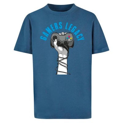 тениска,детски,тениски,mister,tee,gamers,legacy,short,sleeve,t,shirt,blue,(vintage,blue)