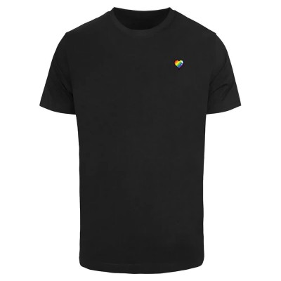 тениска,мъжки,тениски,mister,tee,glossy,heart,pride,short,sleeve,t,shirt,black