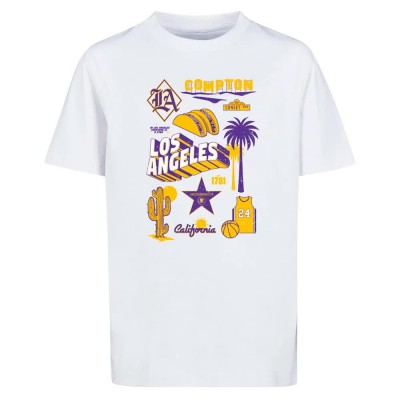 тениска,детски,тениски,mister,tee,la,classic,short,sleeve,t,shirt,white