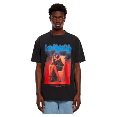 тениска,мъжки,тениски,mister,tee,late,night,calls,acid,heavy,short,sleeve,t,shirt,black,(black)