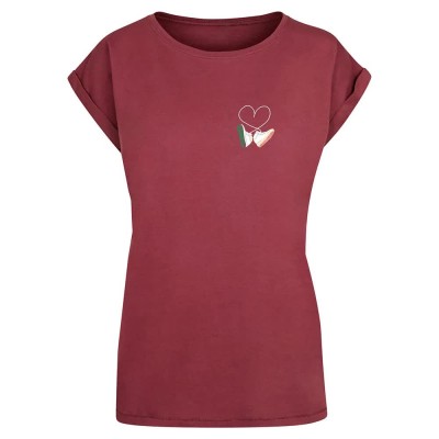 тениска,мъжки,тениски,дамски,тениски,mister,tee,kicks,love,short,sleeve,t,shirt,red,(cherry)