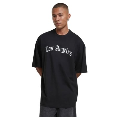 тениска,мъжки,тениски,дамски,тениски,mister,tee,los,angeles,wording,new,huge,short,sleeve,t,shirt,black,(black)