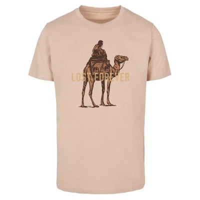 тениска,мъжки,тениски,mister,tee,lost,forever,short,sleeve,t,shirt,beige,(sand)