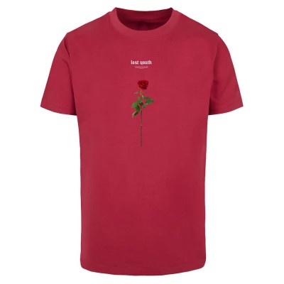 тениска,мъжки,тениски,mister,tee,lost,rose,short,sleeve,t,shirt,red,(burgundy)