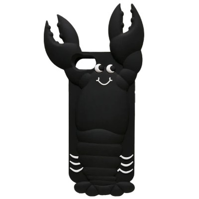 други,аксесоари,mister,tee,lobster,iphone,7,8,se,phone,case,black,(black)