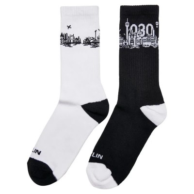 чорапи,мъжки,чорапи,mister,tee,major,city,030,crew,socks,2,units,white,black,(black,white)