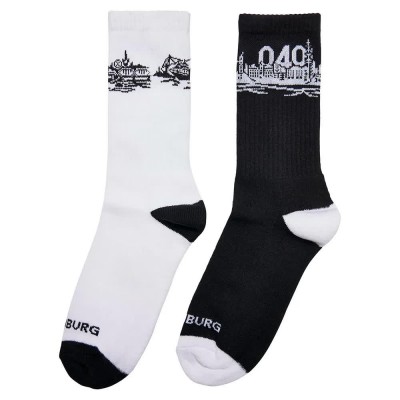 чорапи,мъжки,чорапи,mister,tee,major,city,040,crew,socks,2,units,white,black,(black,white)