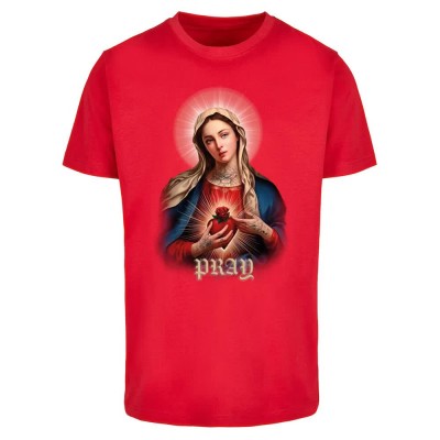 тениска,мъжки,тениски,mister,tee,praying,mary,short,sleeve,t,shirt,city,red,(red)