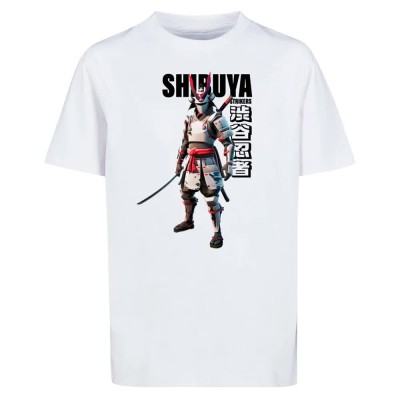 тениска,детски,тениски,mister,tee,shibuya,warrior,short,sleeve,t,shirt,white,(white)