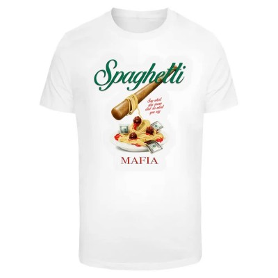 тениска,мъжки,тениски,mister,tee,spaghetti,mafia,short,sleeve,t,shirt,white,(white)