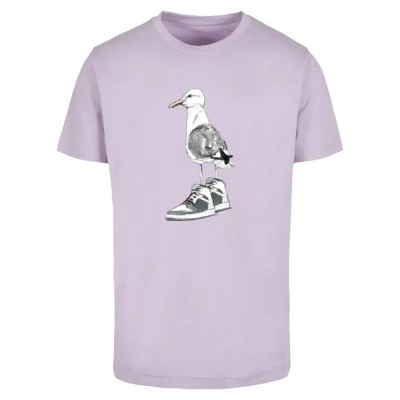 тениска,мъжки,тениски,дамски,тениски,mister,tee,seagull,sneakers,short,sleeve,t,shirt,purple,(lilac)