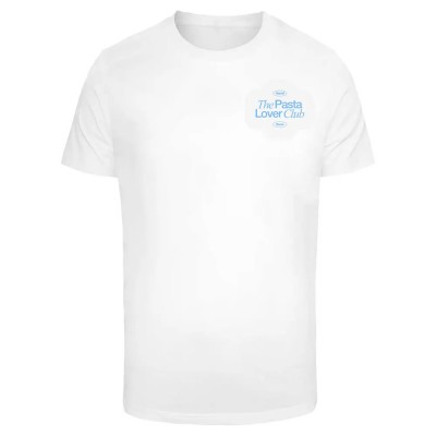 тениска,мъжки,тениски,mister,tee,the,pasta,lover,club,short,sleeve,t,shirt,white