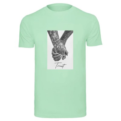 тениска,мъжки,тениски,дамски,тениски,mister,tee,trust,2.0,short,sleeve,t,shirt,green,(neo,mint)