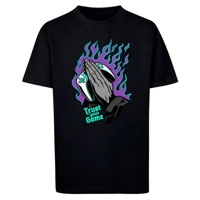 тениска,детски,тениски,mister,tee,trust,your,game,short,sleeve,t,shirt,black,(black)