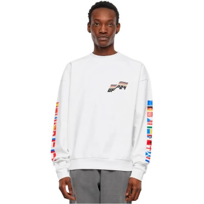 тениска,мъжки,пуловери,mister,tee,ultra,heavy,cotton,sweatshirt,white
