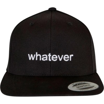 тениска,всички,шапки,mister,tee,whatever,snapback,cap,black,(black,white)