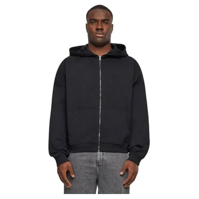 блуза,мъжки,пуловери,build,your,brand,90´s,full,zip,sweatshirt,black