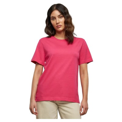 тениска,дамски,тениски,build,your,brand,everyday,short,sleeve,t,shirt,hibiskus,pink,(pink)
