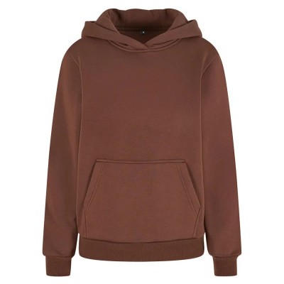 суичър,дамски,блузи,build,your,brand,fluffy,hoodie,chocolate,brown,(brown)