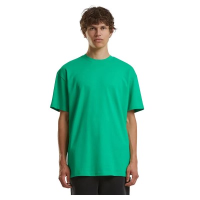 тениска,мъжки,тениски,build,your,brand,heavy,short,sleeve,t,shirt,grass,green,(green)