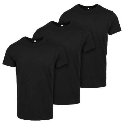 тениска,мъжки,тениски,build,your,brand,merch,short,sleeve,t,shirt,3,units,black,black,black,(black)