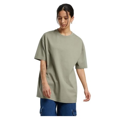 тениска,дамски,тениски,build,your,brand,oversized,boyfriend,short,sleeve,t,shirt,pale,olive,(green)