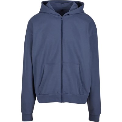 блуза,мъжки,пуловери,build,your,brand,ultra,heavy,full,zip,sweatshirt,vintage,blue,(blue)
