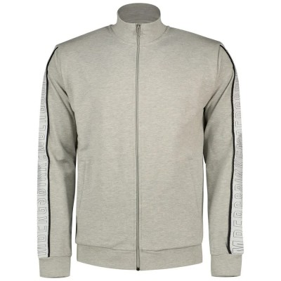 яке,мъжки,анцузи,bikkembergs,bmf0841,tracksuit,jacket,beige,(grey,melange,mid,ligh)